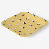 Bij Papieren Bordje (Gebogen)