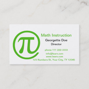 Bij Pi Kelly Green Visitekaartje