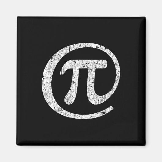 Bij pi symbool @ Wiskunde Geek pi dag Magneet (Voorkant)