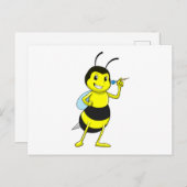 Bij pijltjes met pijl briefkaart (Voorkant / Achterkant)