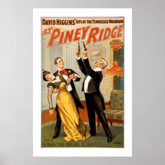 Bij Piney Ridge  Theater Poster (Voorkant)