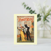 Bij Piney Ridge Theater Poster Briefkaart (Staand voorkant)