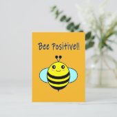Bij Positief!! Briefkaart (Staand voorkant)