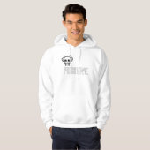Bij Positief :) Hoodie (Voorkant volledig)