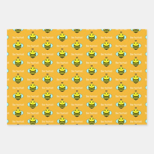 Bij Positief!! Inpakpapier Vel (Voorkant 2)