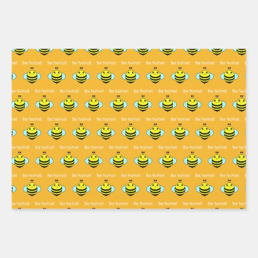 Bij Positief!! Inpakpapier Vel (Voorkant)