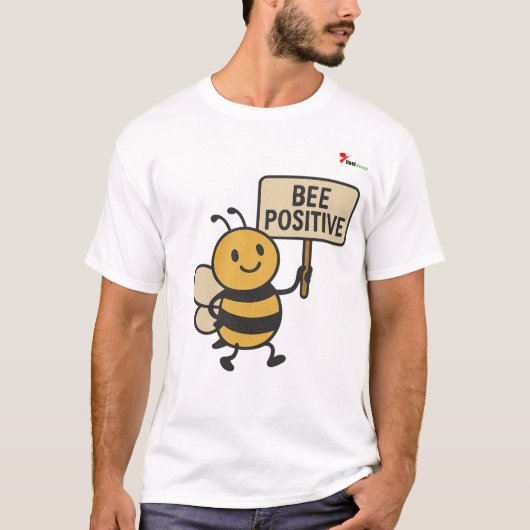 Bij Positief T-shirt (Voorkant)