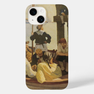Bij Queen's Ferry door NC Wyeth, Vintage Piraten Case-Mate iPhone Case