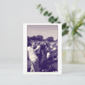 Bij races briefkaart (Staand voorkant)