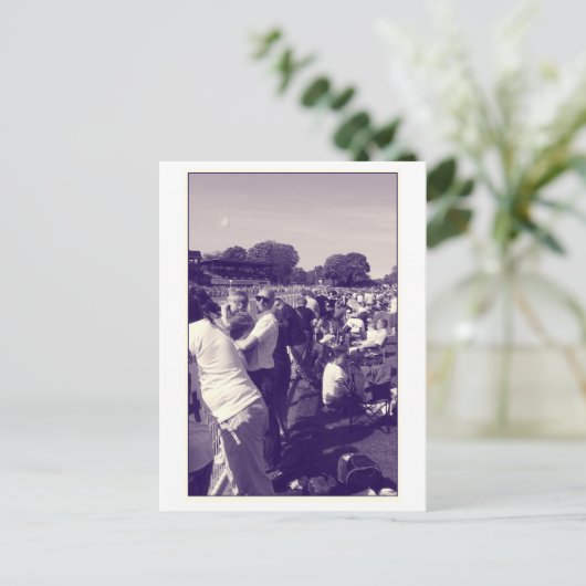 Bij races briefkaart (Staand voorkant)