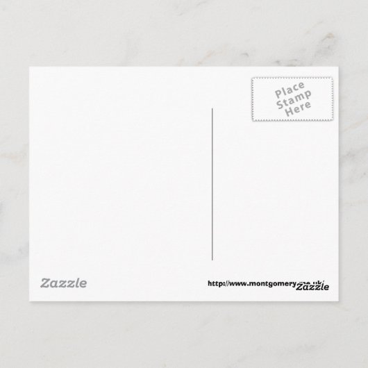 Bij races briefkaart (Achterkant)