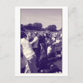 Bij races briefkaart (Voorkant)