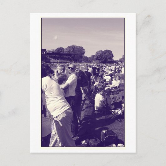 Bij races briefkaart (Voorkant)