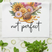 Bij Reëel Niet Perfect Theedoek (Gevouwen)