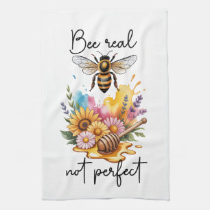 Bij Reëel Niet Perfect Theedoek