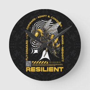 Bij Resilient – Motiverend Bij Positiviteitsontwer Ronde Klok