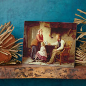 Bij Schande, 1875 (olie op canvas) Fotoplaat (Zijkant)