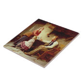 Bij Schande, 1875 (olie op canvas) Tegeltje (Zijkant)