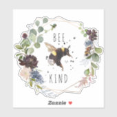 bij | Schattige Bumble Bee Waterverf Quote Sticker (Vel)