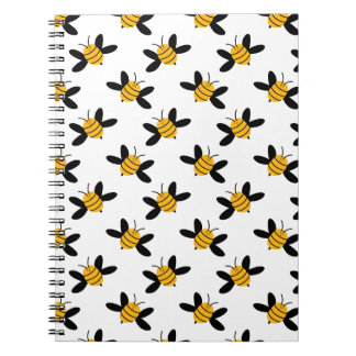 Bij Schrijfboek | Whimsical Honey Bee Patroon Notitieboek