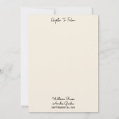 Bij Seed Landelijk Boerderij Houten Fruit Ivy Vine Kaart (Achterkant)