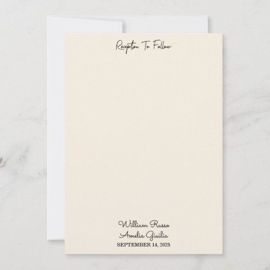 Bij Seed Landelijk Boerderij Houten Fruit Ivy Vine Kaart (Achterkant)