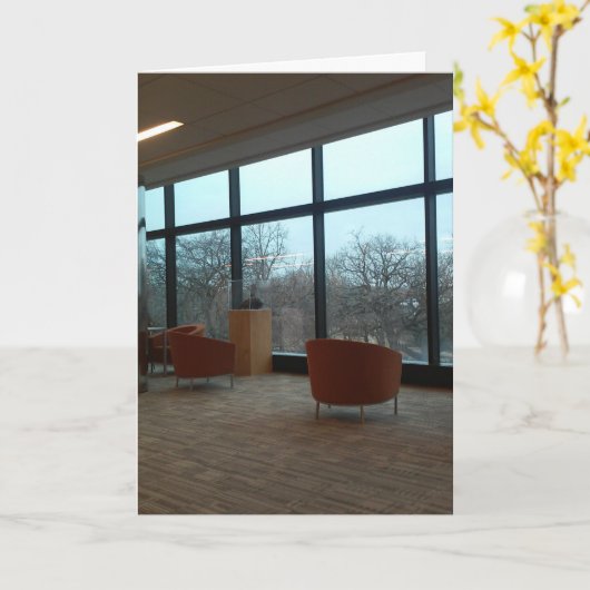 "Bij Semester's Edge" krijgen goed Kaart (Gele Bloem)