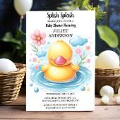 Bij Speelgoed Pool Foam Bash Twin Rubber Duck Baby Kaart