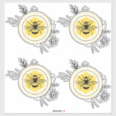 Bij Sticker (Vel)