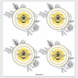 Bij Sticker