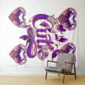 Bij Tapijt Grootte: Extra-Groot (88"x104") Instant Wandkleed (In Situ (horizontaal))