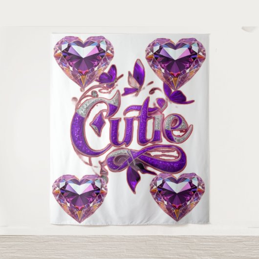 Bij Tapijt Grootte: Extra-Groot (88"x104") Instant Wandkleed (Voorkant)