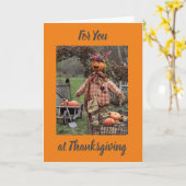 BIJ THANKSGIVING DANKFUL VOOR ***U** KAART (Gele Bloem)