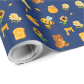 Bij-thema inpakpapier (Rol Hoek)