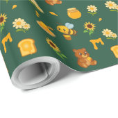 Bij-thema inpakpapier (Rol Hoek)