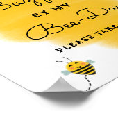 Bij Thema Verjaardagsfeest Favorieten Bord | Bij-d Poster (Hoek)