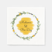 Bij Thema Verjaardagsfeest Servetten | Bij-dag (Voorkant)