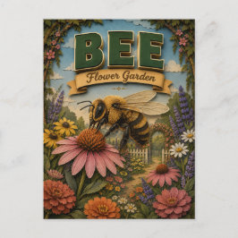 Bij Tuin POPCUT Briefkaart