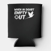 Bij twijfel leegmaken van fazantenjacht blikjeskoeler (Voorkant)