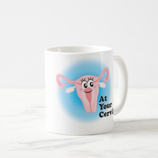 Bij uw Cervix Coffee-Mok Koffiemok (Voorkant rechts)
