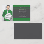 Bij uw service visitekaartje (Voorkant / Achterkant)