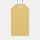 Bij verjaardag bedank cadeau labels cadeaulabel (Achterkant)