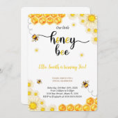 Bij verjaardagsuitnodiging kaart (Voorkant / Achterkant)