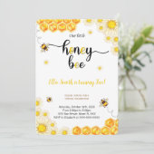 Bij verjaardagsuitnodiging kaart (Staand voorkant)