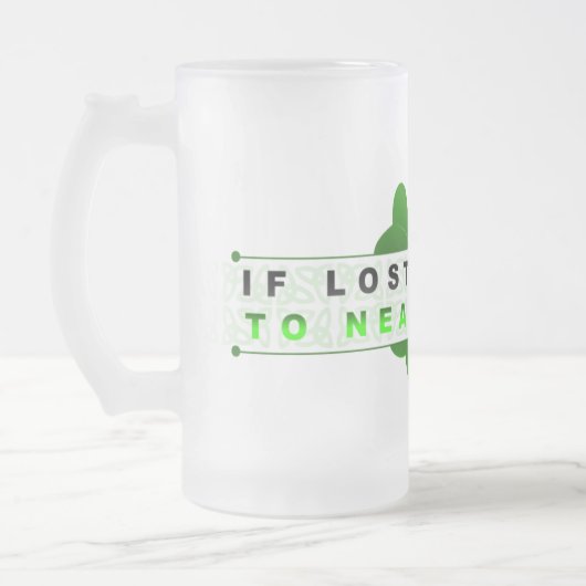 Bij verloren gegist glas Mok (Links)