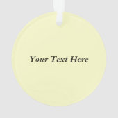  bij Victoriaans meisje Honey Pot in het bos Ornament (achterkant)