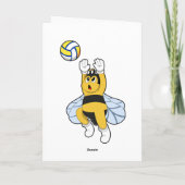 Bij Volleybal Sporten Kaart (Achterkant)