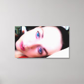 Bij vrede canvas afdruk (Voorkant)