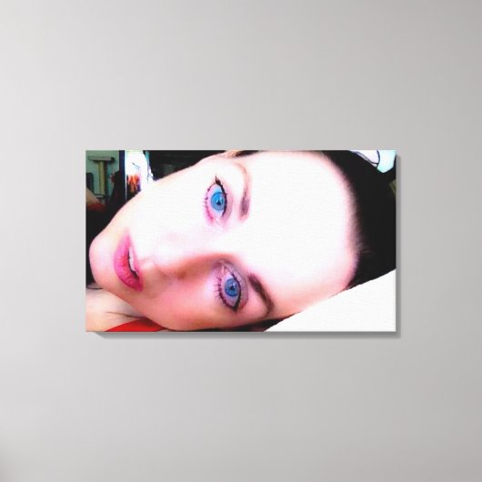 Bij vrede canvas afdruk (Voorkant)