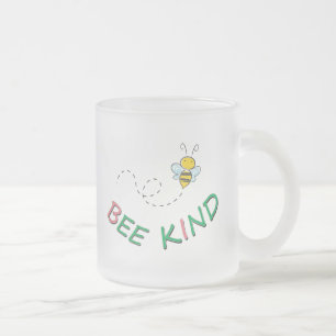 Bij vriendelijke grappige motiverende positieve ci matglas koffiemok
